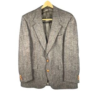 Coat Tails‎ Harris Tweed Sports Blazer Men's 100% Pure Scottish Wool Made in USA